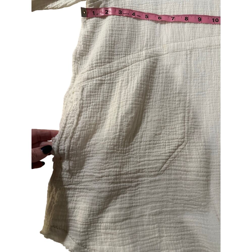 Free People - We The Free Summer Daydream Buttondown - Large - White - Picture 12 of 12